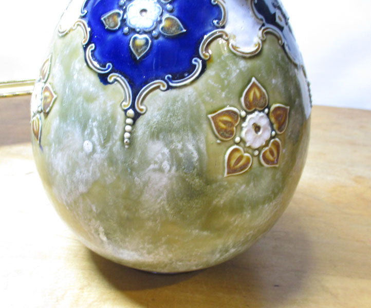 Royal Doulton Slip Decorated Vase 19th Century