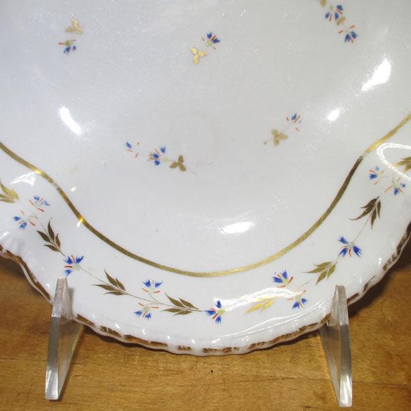 Derby Shrimp Server Plate 1800-1820's Angouleme or Pinxton Sprig