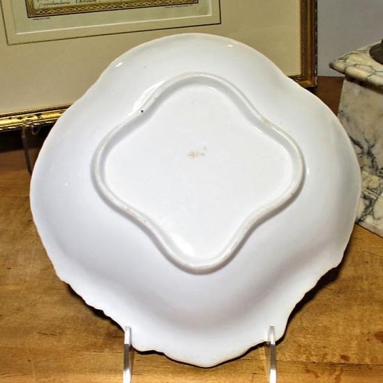 Derby Shrimp Server Plate 1800-1820's Angouleme or Pinxton Sprig