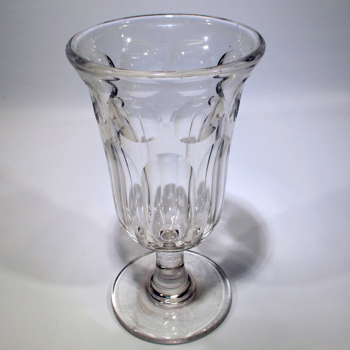 Early 19th Century Antique Cut Glass Celery Vase