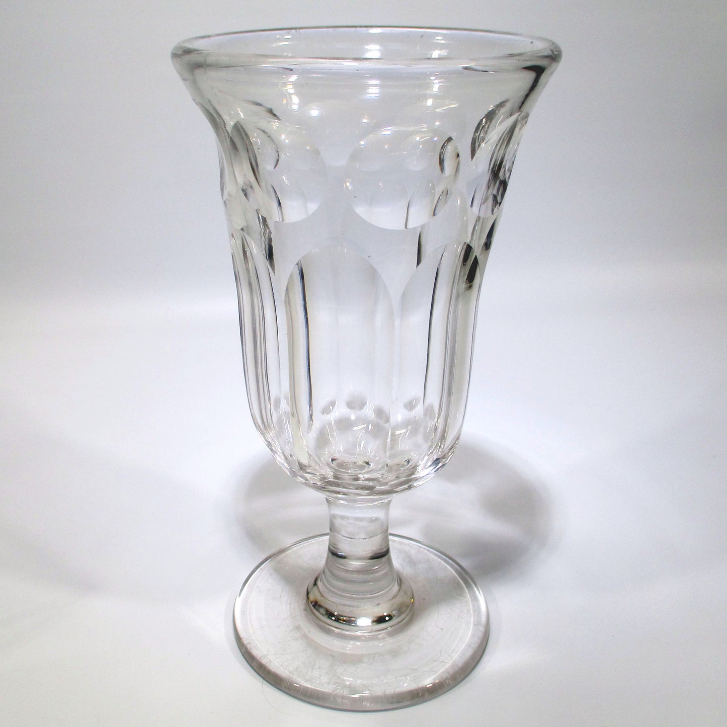 Early 19th Century Antique Cut Glass Celery Vase