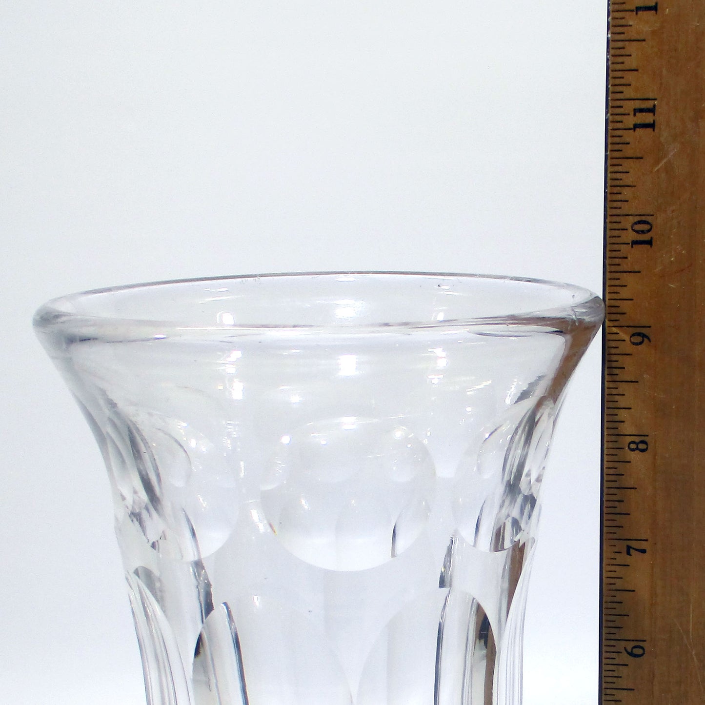 Early 19th Century Antique Cut Glass Celery Vase