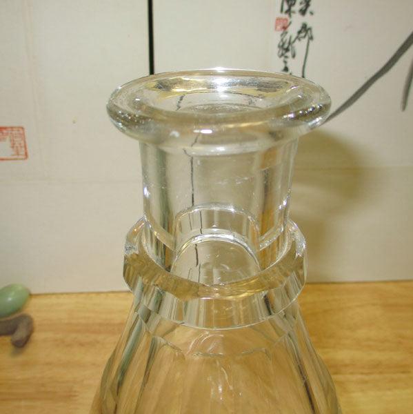 Georgian or Regency Cut Glass Spirit Decanter Cut and Polished Pontil