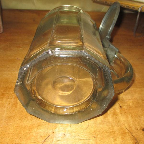 Antique 19th Century Blown Molded Stein or Tankard Pewter Lid