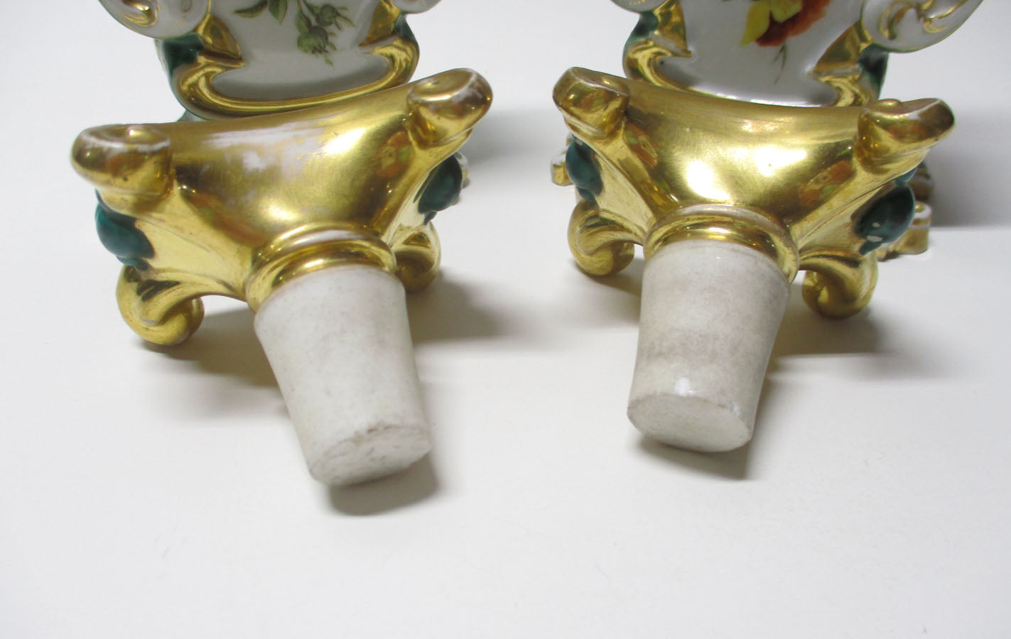 19th Century Jacob Petit Old Paris Hand Painted Scent Bottles