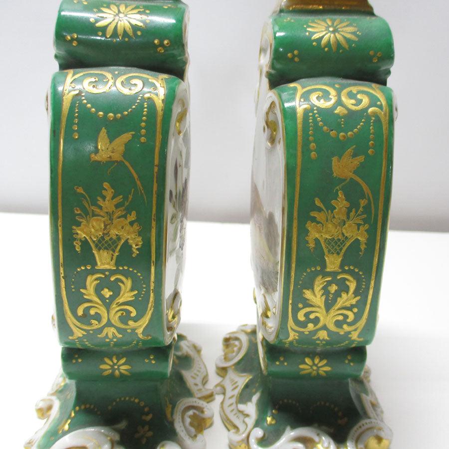 19th Century Jacob Petit Old Paris Hand Painted Scent Bottles