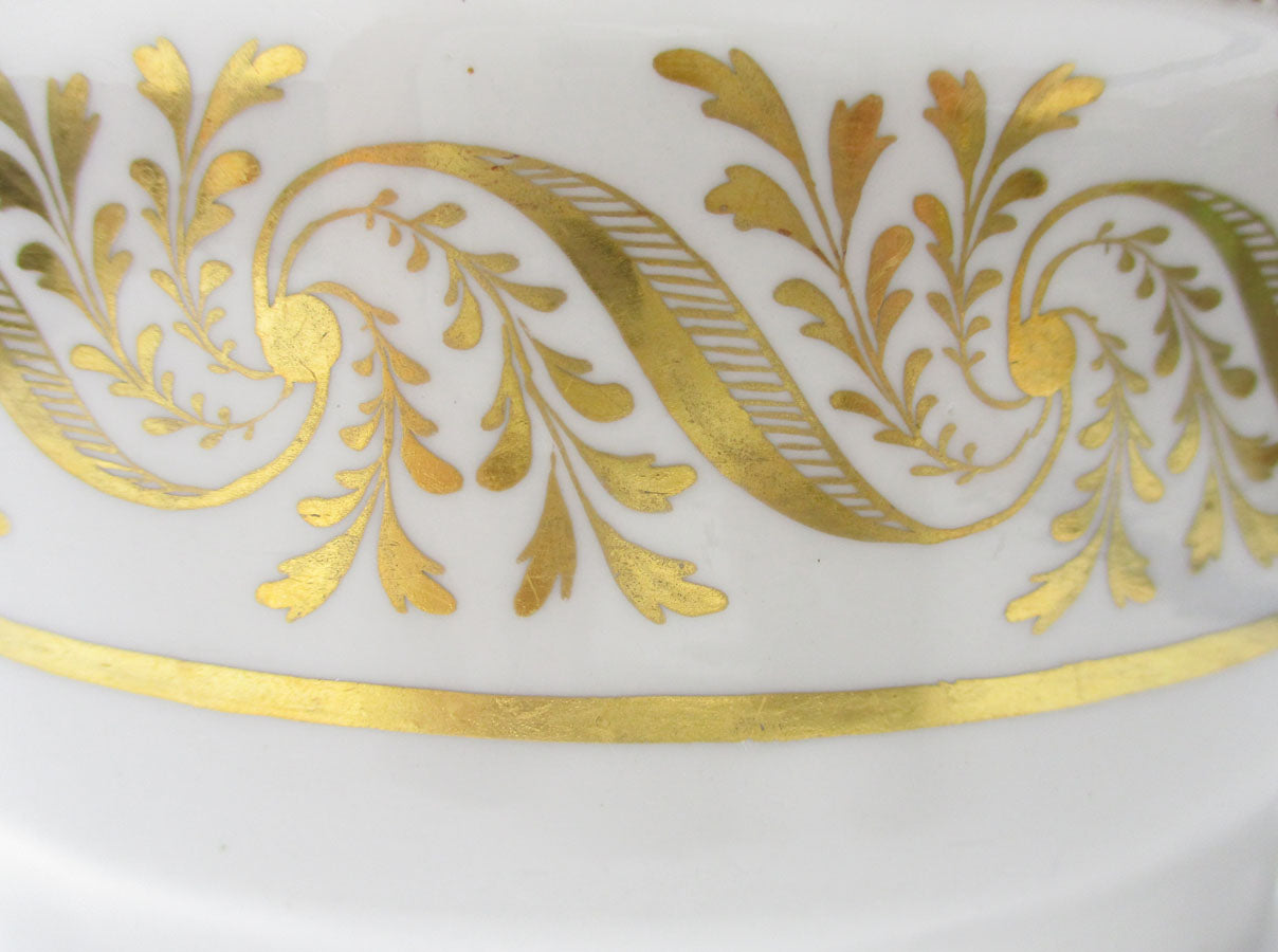 19th Century Flight Barr and Barr Worcester Open Sugar Bowl