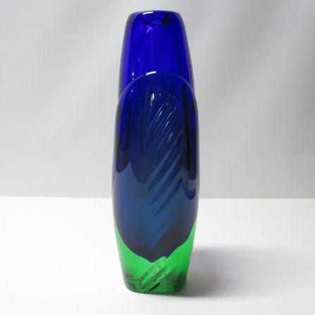 Flavio Poli Seguso Sommerso Vase Murano