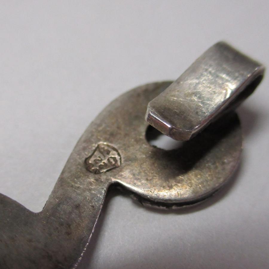 Gr 38 Taxco Sterling Silver Bracelet MCM Scroll ARCOZ Eagle 22 Mark