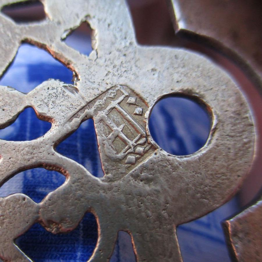 Gr 56 Solid Silver Antique Reticulated Belt 342 Grams 34 Inches