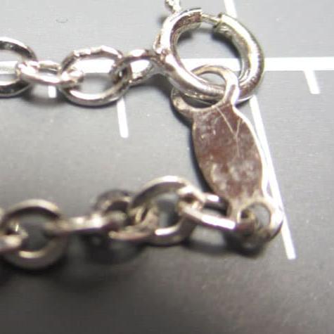 Gr 130 Sterling Silver and Marcasite Signed Judith Jack Station Necklace 18"