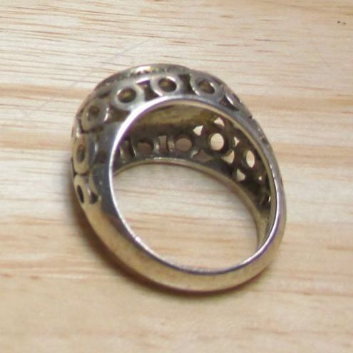 Gr 132 Art Deco Sterling Silver, Marcasite and Turquoise Signet Ring Size 7