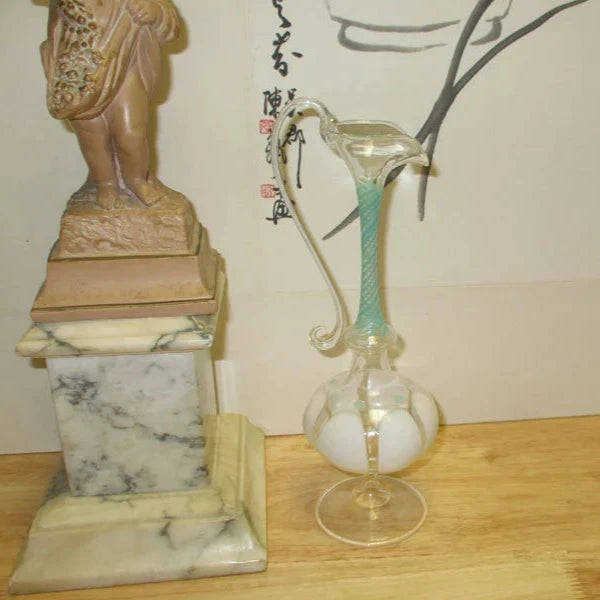 Bimini Lauscha Footed Pitcher