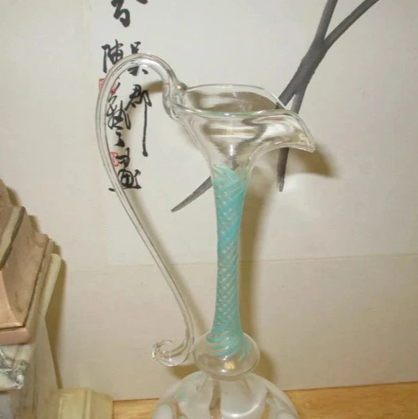 Bimini Lauscha Footed Pitcher