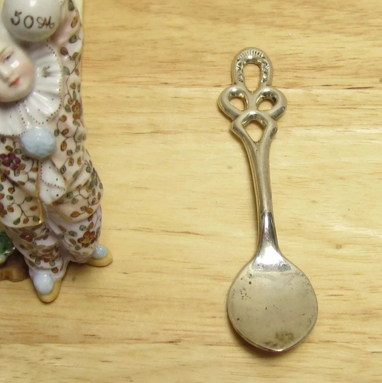 Vintage Navajo Native American Silver Baby Spoon Francis F.L. Begay