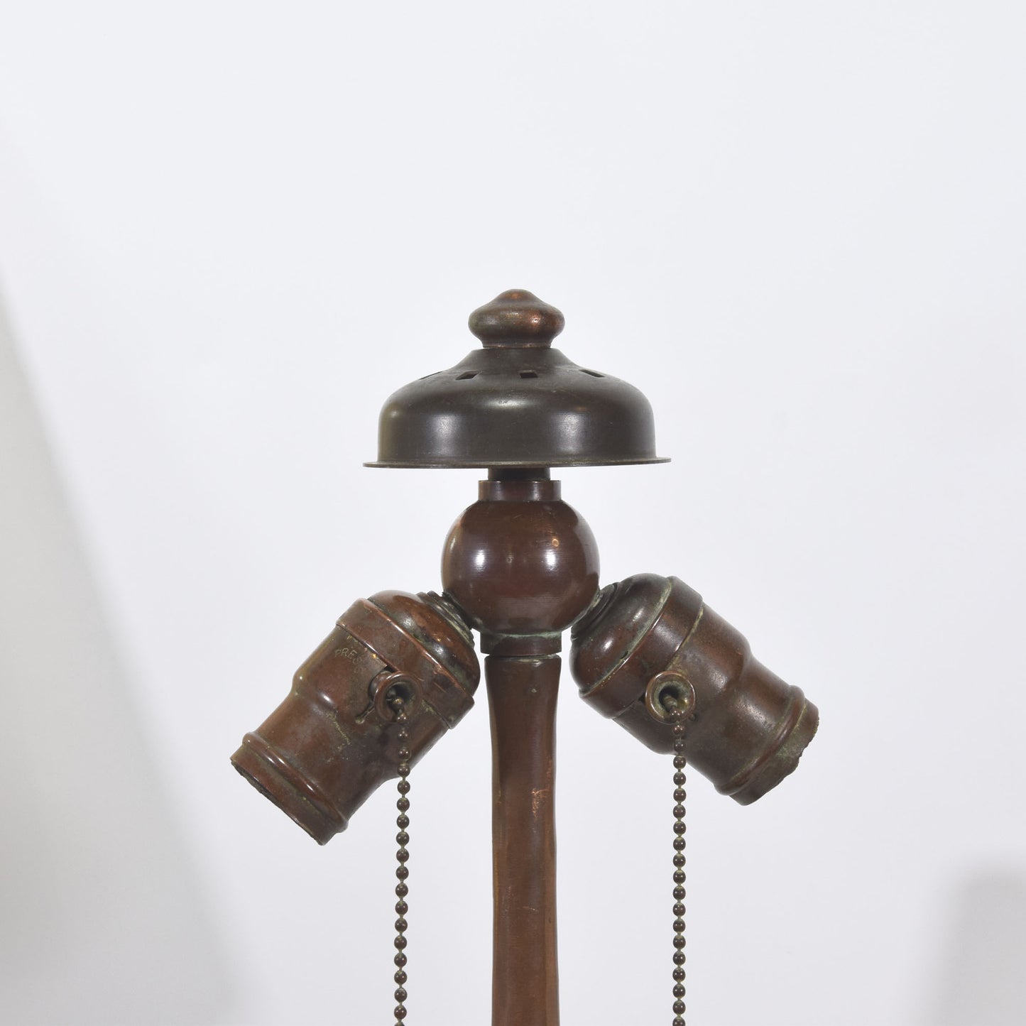 Handel Leaded Stained Slag Glass Lamp