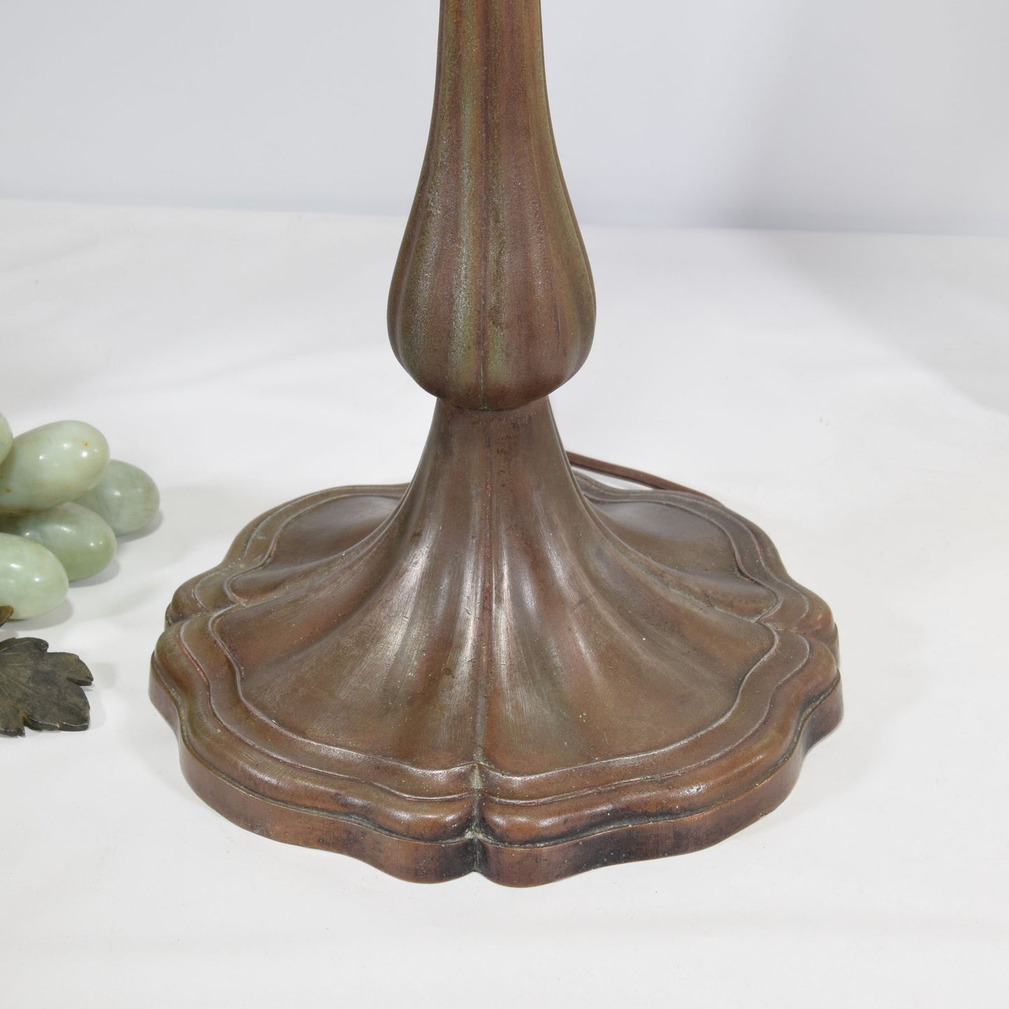 Handel Leaded Stained Slag Glass Lamp