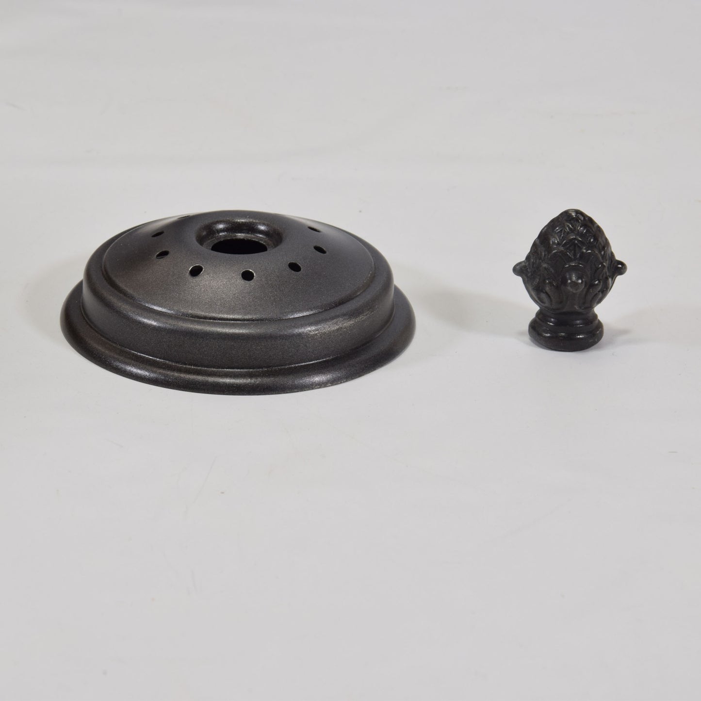 Antique Pittsburgh Lamp with Reverse and Obverse Painted Shade