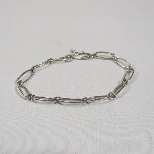 Gr 155 Sterling Silver Signed Tiffany and Company Peretti Link Bracelet