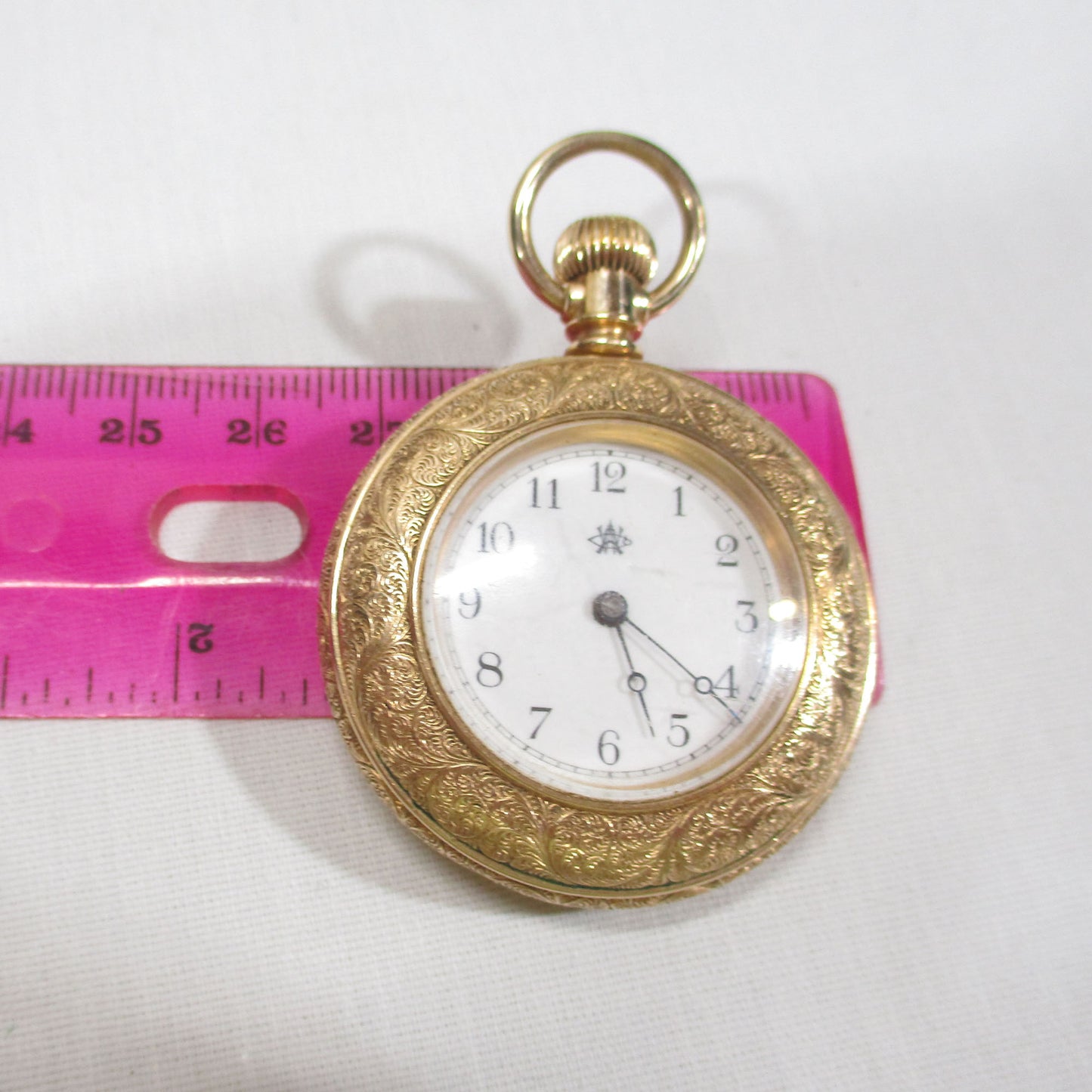 PG 57 Ladies Waltham Gold Filled Pocket Watch - Working