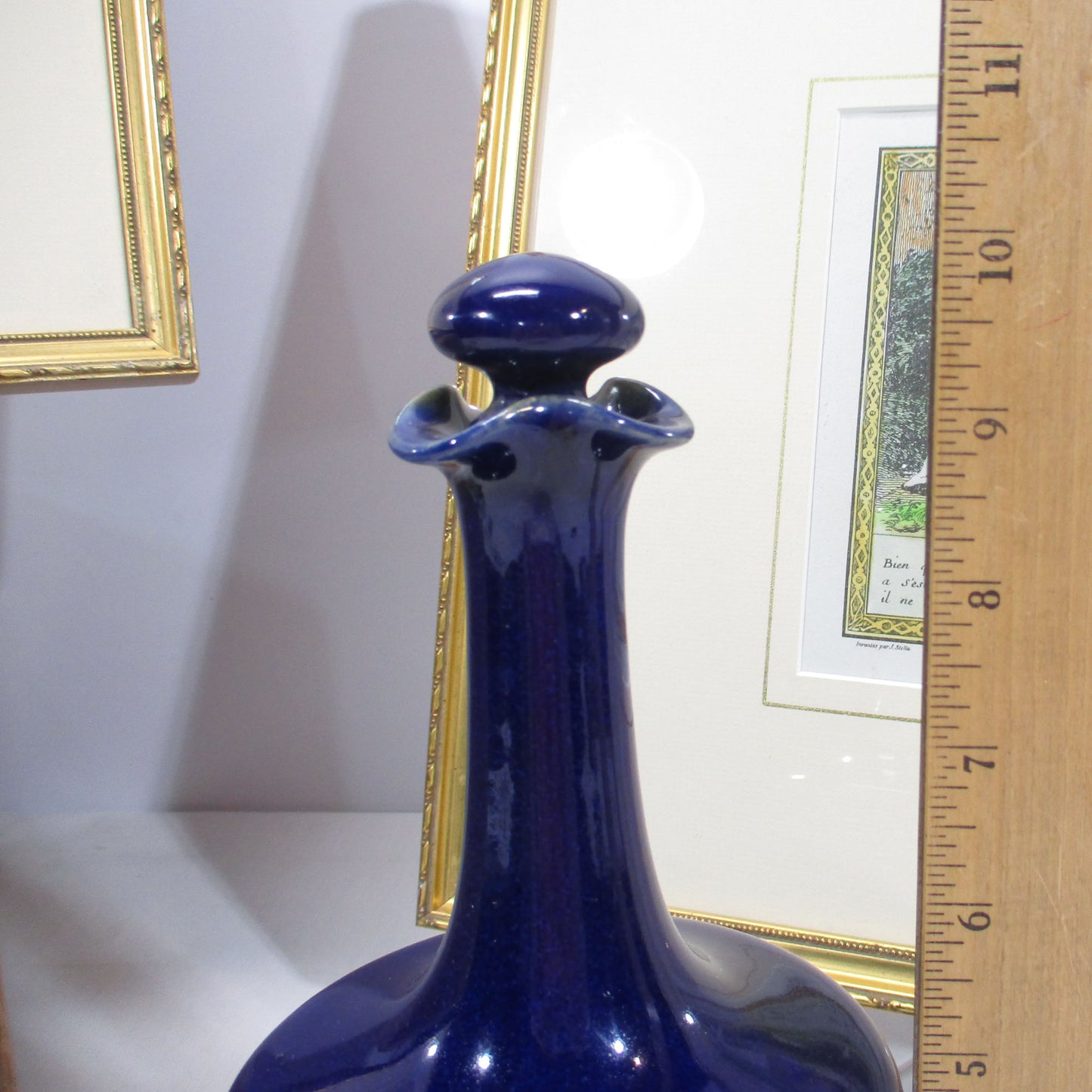 Royal Doulton Lambeth Stoneware Decanter or Bottle Art Nouveau Mackintosh Style