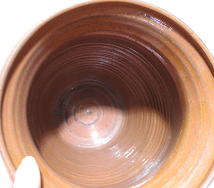 Huge Redware Crock Slip-Decorated and Signed