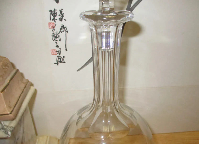 Baccarat Liqueur Decanter Signed