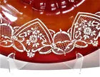 Vetro Soffiato Murano Venetian Enamel Ruby Glass Bowl Vittorio Zecchin HUGE 18"