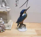 Rosenthal Porcelain Kingfisher Figurine Eisvogel Germany Heidenreich