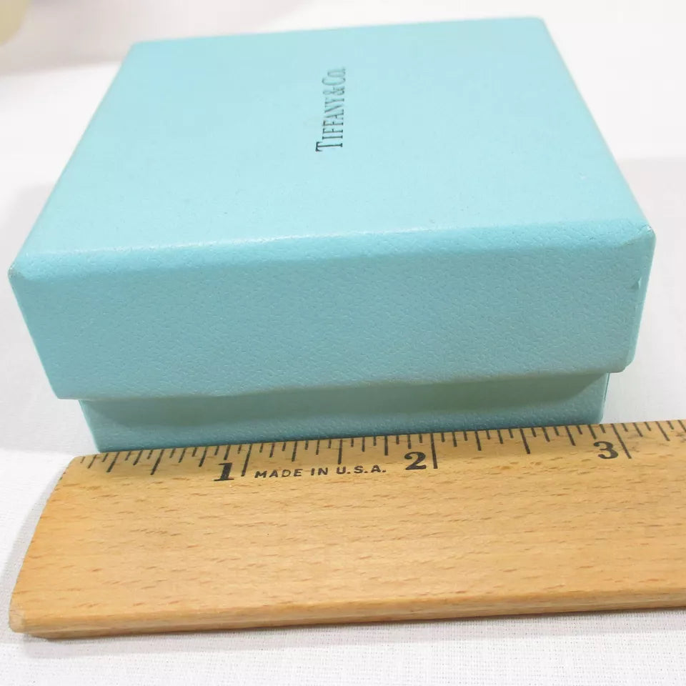 Tiffany & Company Gift Jewelry Box 3" Original Somerset Ring Price Tag